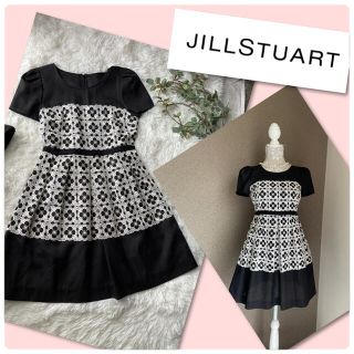 ジルスチュアート(JILLSTUART)の♡ジルスチュアート　フラワーレースワンピース♡(ひざ丈ワンピース)