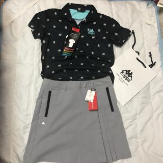 カッパ(Kappa)の値下げ　新品　kappa ポロシャツ　スカート (ウエア)