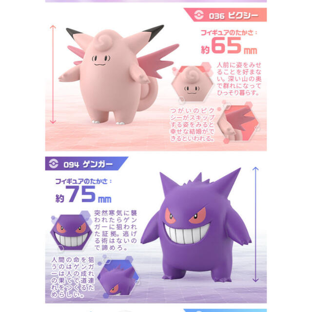 ポケモンスケールワールド カントー地方 5体セット ポケモンスケールワールド カントー地方 5体セット