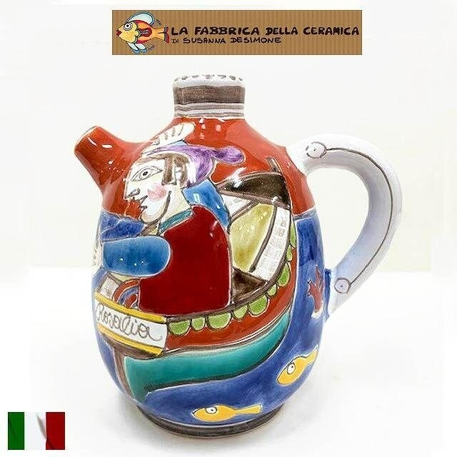 花瓶 陶器 インテリア 「スザンナ デ シモーネ」（※要在庫確認）イタリア製