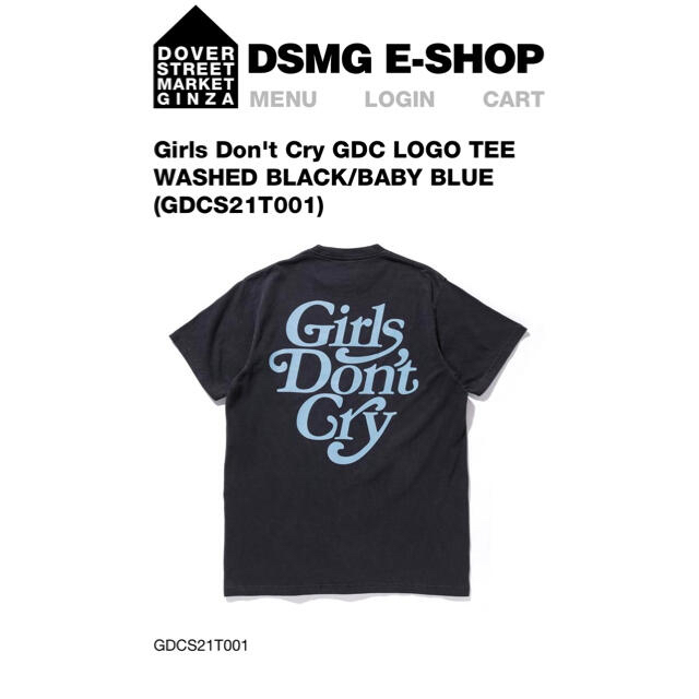 GDC(ジーディーシー)の☆新品未使用☆Lサイズ☆GDC LOGO TEE☆21SS☆ メンズのトップス(Tシャツ/カットソー(半袖/袖なし))の商品写真