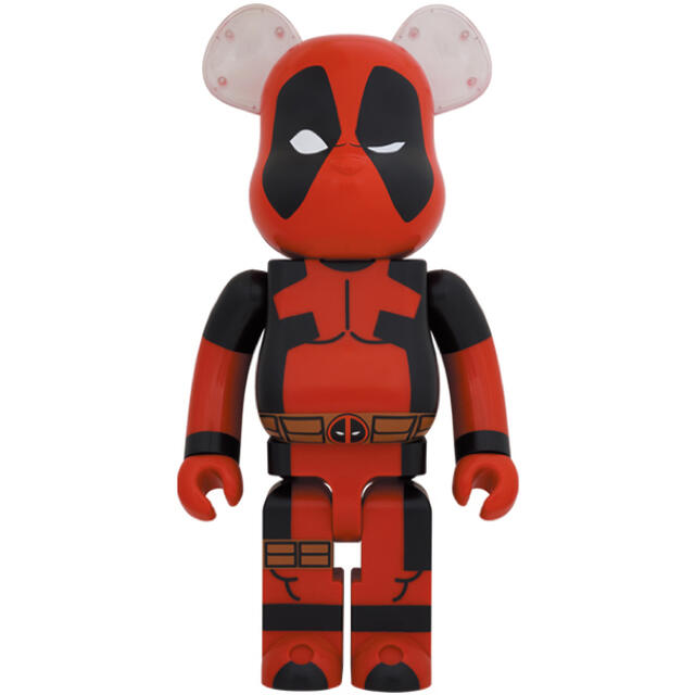 MEDICOM TOY(メディコムトイ)の即発送！1000% BE@RBRICK DEADPOOL エンタメ/ホビーのフィギュア(その他)の商品写真