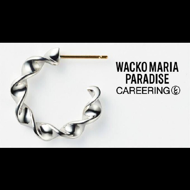 アクセサリーWACKO MARIA×CAREERING　ピアス　両耳