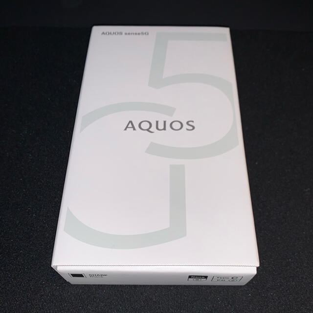 AQUOS Sense 5g アクオスセンス5g 新品未開封　SIMフリー　黒