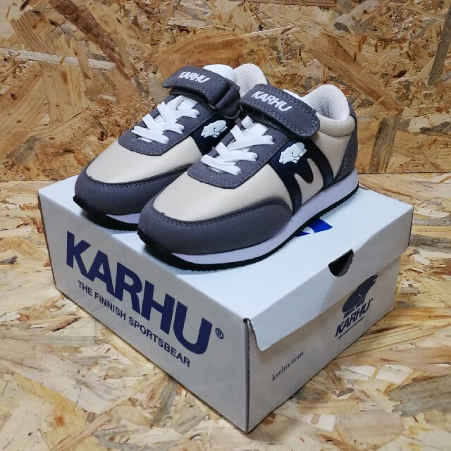 KARHU(カルフ)の★試し履きのみ 17cm【KARHU カルフ アルバトロス スニーカー】 キッズ/ベビー/マタニティのキッズ靴/シューズ(15cm~)(スニーカー)の商品写真