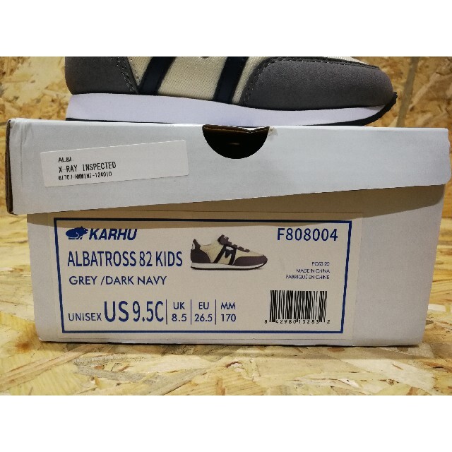 KARHU(カルフ)の★試し履きのみ 17cm【KARHU カルフ アルバトロス スニーカー】 キッズ/ベビー/マタニティのキッズ靴/シューズ(15cm~)(スニーカー)の商品写真