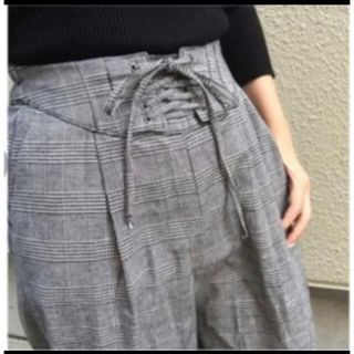 ショップニコニコ(Shop NikoNiko)のチェックパンツ(カジュアルパンツ)