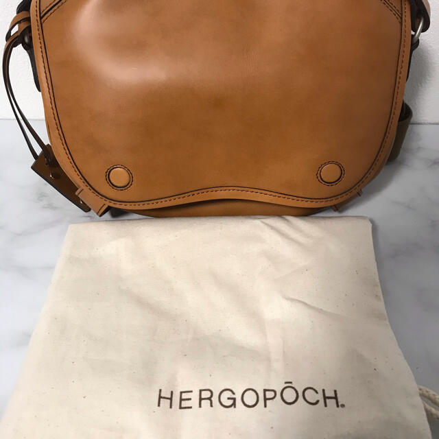 HERGOPOCH(エルゴポック)のHERGOPOCH エルゴポック　ショルダーバック　ブラウン　 メンズのバッグ(ショルダーバッグ)の商品写真