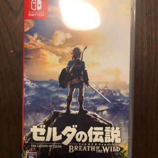 ニンテンドースイッチ(Nintendo Switch)のゼルダ　ブレスオブザワールド(家庭用ゲームソフト)