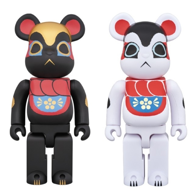 ベアブリック BE@RBRICK イヌハリゴン 白 黒 400% スカイツリーその他