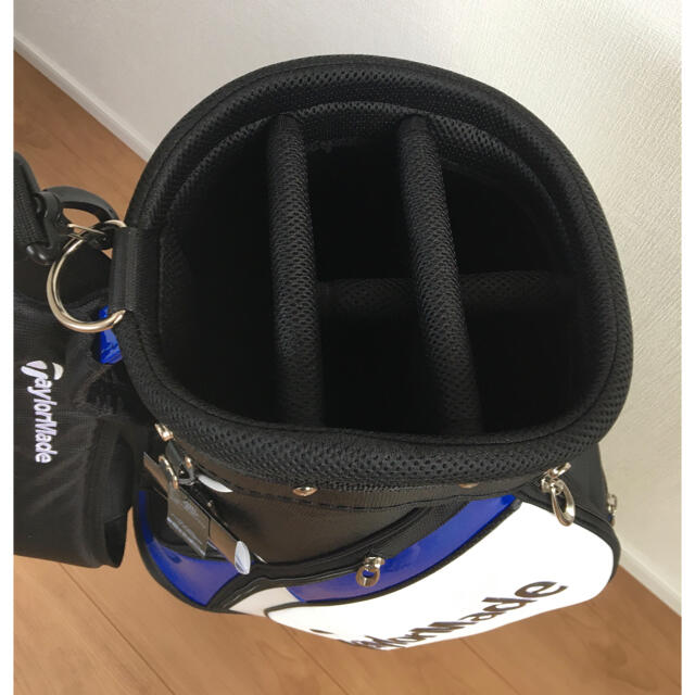 新品 TaylorMade キャディバッグ 9型 47インチ JJA93 黒白青