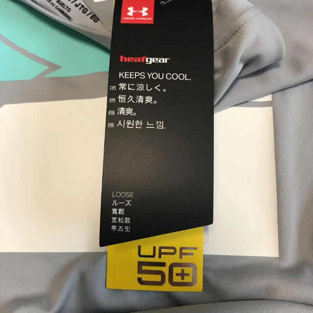 UNDER ARMOUR(アンダーアーマー)の送料無料 新品 underarmour UA BTH UPF50 Tシャツ キッズ/ベビー/マタニティのキッズ服女の子用(90cm~)(Tシャツ/カットソー)の商品写真