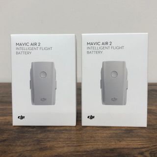 【新品未開封品】DJI Mavic Air 2 バッテリー 2個セット(ホビーラジコン)