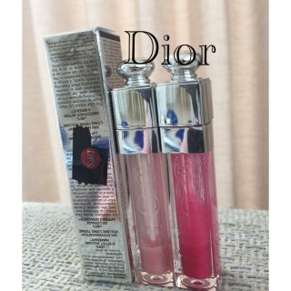 クリスチャンディオール(Christian Dior)のディオール マキシマイザー  ピンク001とラズベリー007(リップグロス)