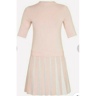 テッドベイカー(TED BAKER)のTED BAKER ワンピース    ニット ピンク(ミニワンピース)