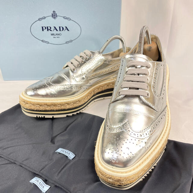 PRADA プラットフォームシューズ