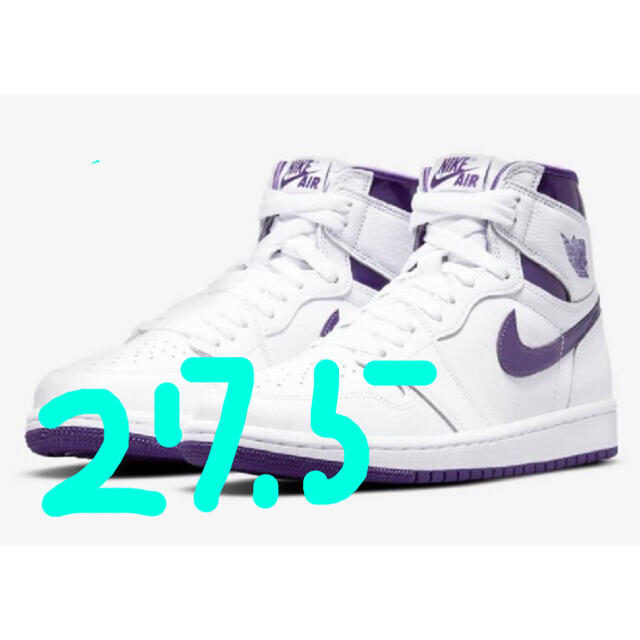 27.5cm NIKE WMNS AIR JORDAN 1 HIGH OGスニーカー