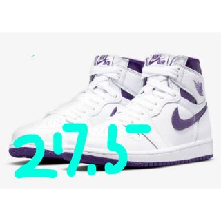 ナイキ(NIKE)の27.5cm NIKE WMNS AIR JORDAN 1 HIGH OG(スニーカー)