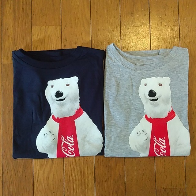 コカ・コーラ(コカコーラ)のコカコーラ　kidsTシャツ 2枚セット キッズ/ベビー/マタニティのキッズ服男の子用(90cm~)(Tシャツ/カットソー)の商品写真