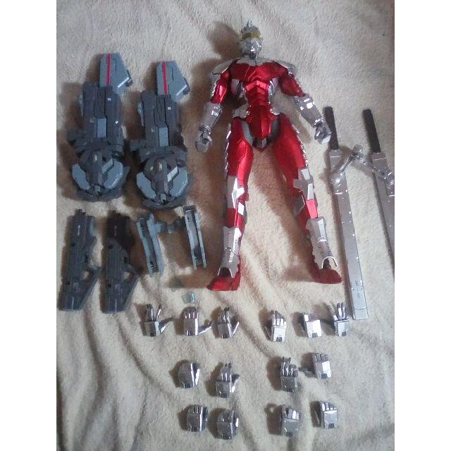 組み立て済 次元模坊 御模道 ULTRAMAN SUIT ver.7.3 塗装版の通販 by
