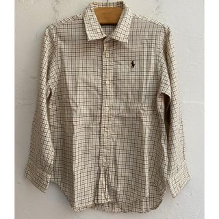 ポロラルフローレン(POLO RALPH LAUREN)のRALPH LAUREN ラルフローレン 長袖シャツ チェック柄 サイズ120(ブラウス)