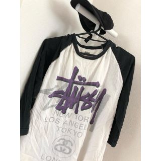 ステューシー ラグランTシャツ メンズのTシャツ・カットソー(長袖)の ステューシー ラグランTシャツ メンズのTシャツ・カットソー(長袖)の