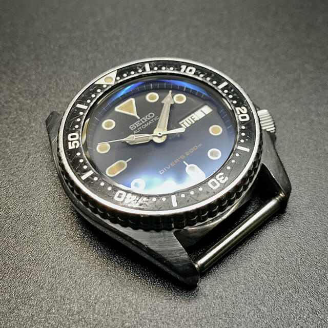 SEIKO 7S26-0030 SKX013 風防 サファイアクリスタル ブルー