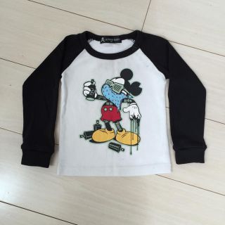 ミッキー ラグラン ロンT(Tシャツ/カットソー)