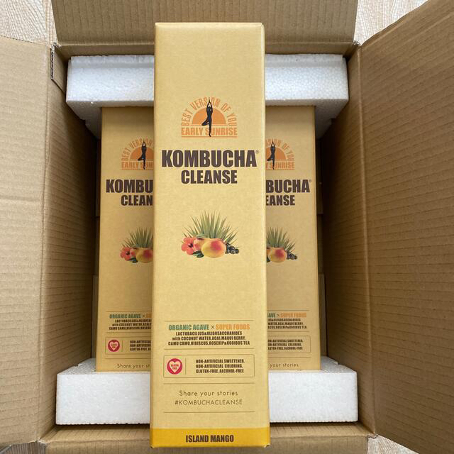 登場! ☆新品☆コンブチャクレンズ720ml×3本 KOMBUCHA CLEANSE - 健康用品