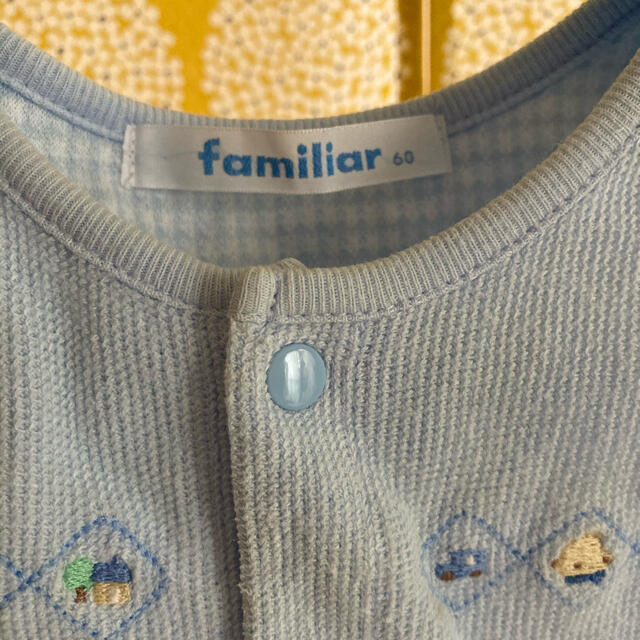 familiar(ファミリア)のファミリア ベスト　60 キッズ/ベビー/マタニティのベビー服(~85cm)(その他)の商品写真