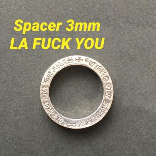 クロムハーツ(Chrome Hearts)のChrome Hearts Spacer 3mm LA FUCK YOU (リング(指輪))