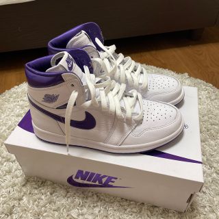 ナイキ(NIKE)のWMNS AIR Jordan 1 High OG court purple(スニーカー)