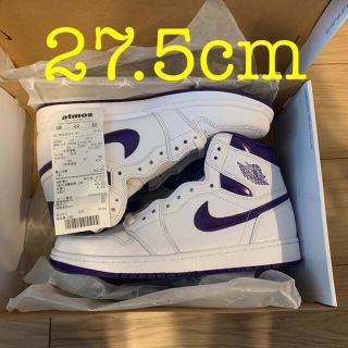 ナイキ(NIKE)のNIKE JORDAN1 COURT PURPLE 27.5cm(スニーカー)