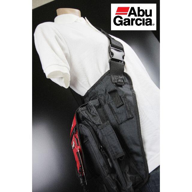 残りわずか！★【Abu Garcia】アブガルシア バッグ 黒×赤 スポーツ/アウトドアのフィッシング(ウエア)の商品写真