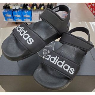 アディダス(adidas)のadidasアディダス アディレッタサンダルK 22.0cm スポーツサンダル(サンダル)