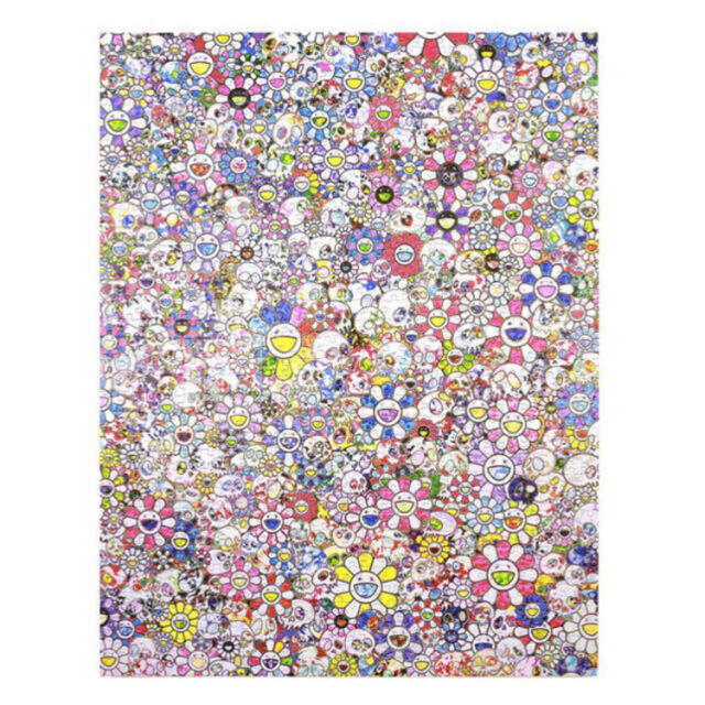 ZINGARO SKULLS & FLOWERS CASTLE WALL 村上隆 エンタメ/ホビーの美術品/アンティーク(その他)の商品写真