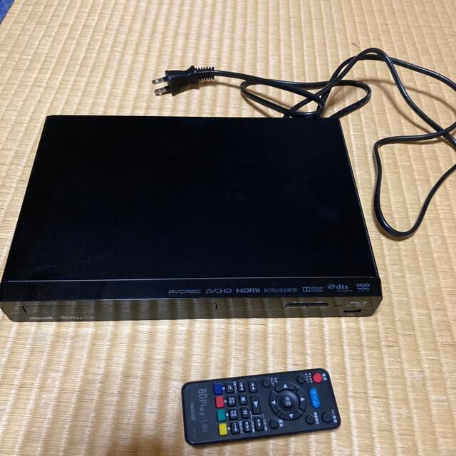 maxell(マクセル)の日立　マクセル　maxell  Blu-ray プレイヤー　BD-PL110  スマホ/家電/カメラのテレビ/映像機器(ブルーレイプレイヤー)の商品写真