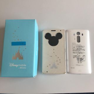 ディズニー(Disney)のディズニーモバイルDM-01G ホワイト(スマートフォン本体)