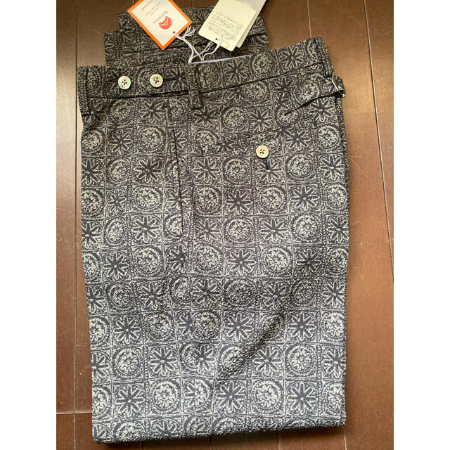 定価約12万】Valentino ブルー Ninety フィット トラウザーズ - スラックス