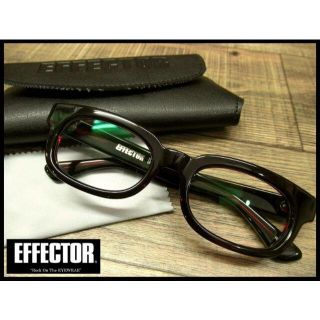 エフェクター(EFFECTOR)のねこくん様専用 レアカラー エフェクター HOLE オーバル型 メガネ(サングラス/メガネ)