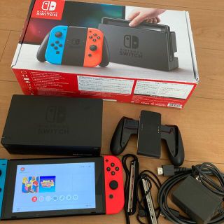 ニンテンドースイッチ(Nintendo Switch)のNintendo Switch JOY-CON(L) (R) 本体 中古動作品(携帯用ゲーム機本体)