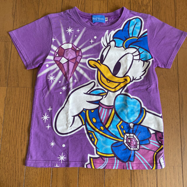 Disney(ディズニー)の東京ディズニーリゾート Tシャツ デイジー 130 キッズ/ベビー/マタニティのキッズ服女の子用(90cm~)(Tシャツ/カットソー)の商品写真