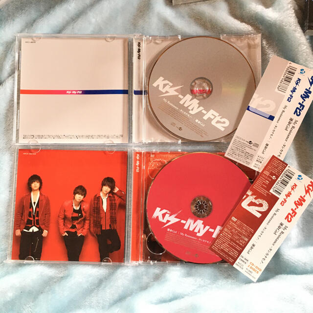 Kis-My-Ft2(キスマイフットツー)のKis-My-Ft2 My Resistance シングルCD 2枚セット エンタメ/ホビーのタレントグッズ(アイドルグッズ)の商品写真