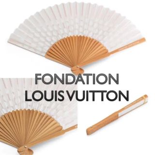 ルイヴィトン(LOUIS VUITTON)の新品【Fondation Louis Vuitton】ルイヴィトン美術館 扇子(その他)