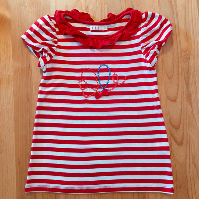 ELLE  女の子　Tシャツ 120 キッズ/ベビー/マタニティのキッズ服女の子用(90cm~)(その他)の商品写真