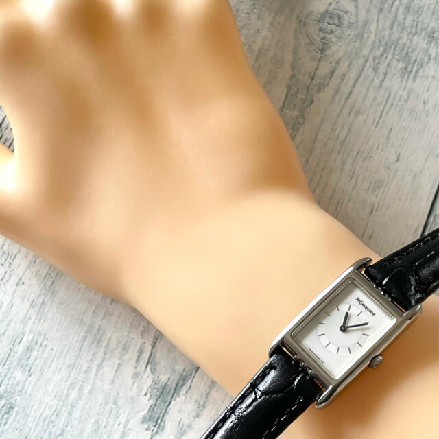 【動作OK】Yves Saint Laurent 腕時計 スクエア  レディース