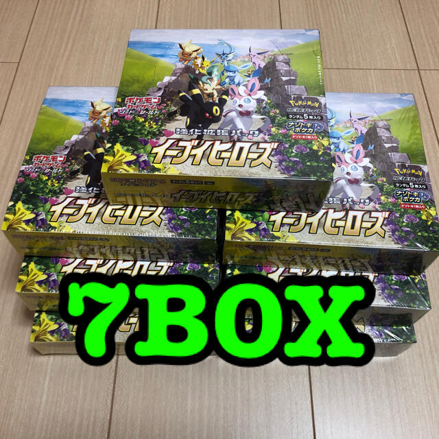 イーブイヒーローズ　未開封BOX 7BOX 7箱　ポケモンカード