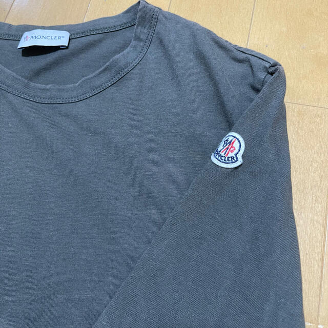 MONCLER(モンクレール)のしまつ屋様専用 モンクレール 新作 ロングTシャツ ロンT 反射文字 メンズのトップス(Tシャツ/カットソー(七分/長袖))の商品写真