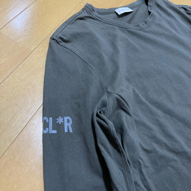 MONCLER(モンクレール)のしまつ屋様専用 モンクレール 新作 ロングTシャツ ロンT 反射文字 メンズのトップス(Tシャツ/カットソー(七分/長袖))の商品写真