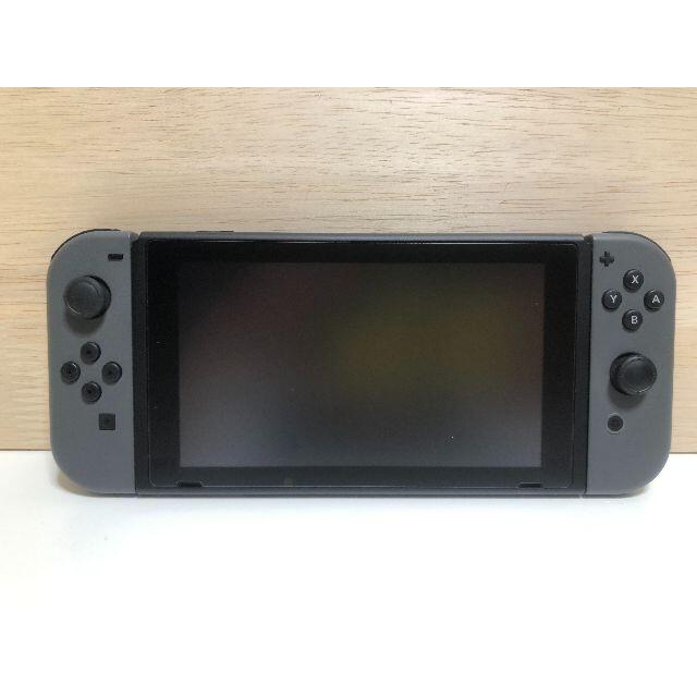 任天堂(ニンテンドウ)のNintendo Switch　Joy-Con (L) / (R) グレー　美品 エンタメ/ホビーのゲームソフト/ゲーム機本体(家庭用ゲーム機本体)の商品写真